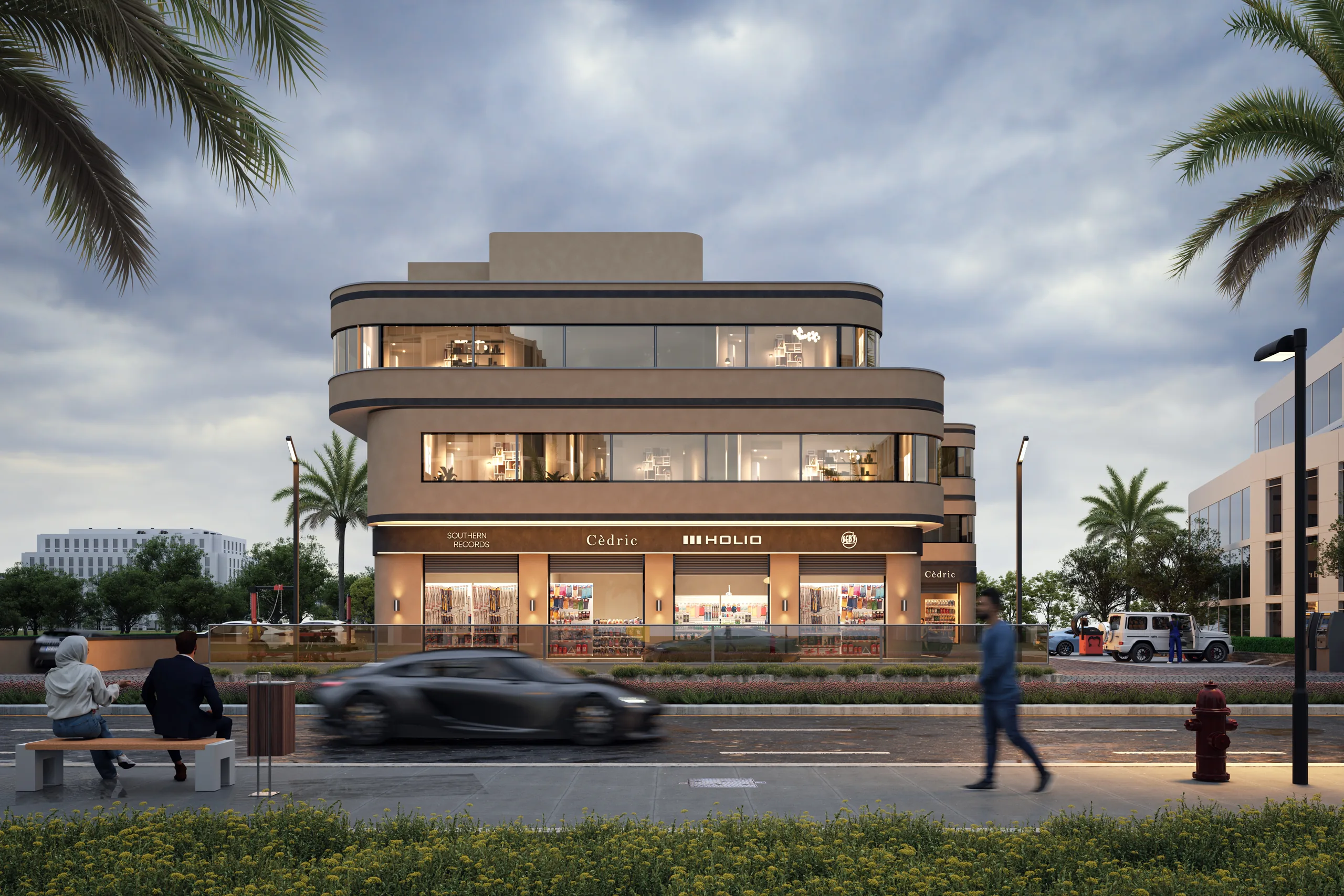 CAR Center architectural visualization