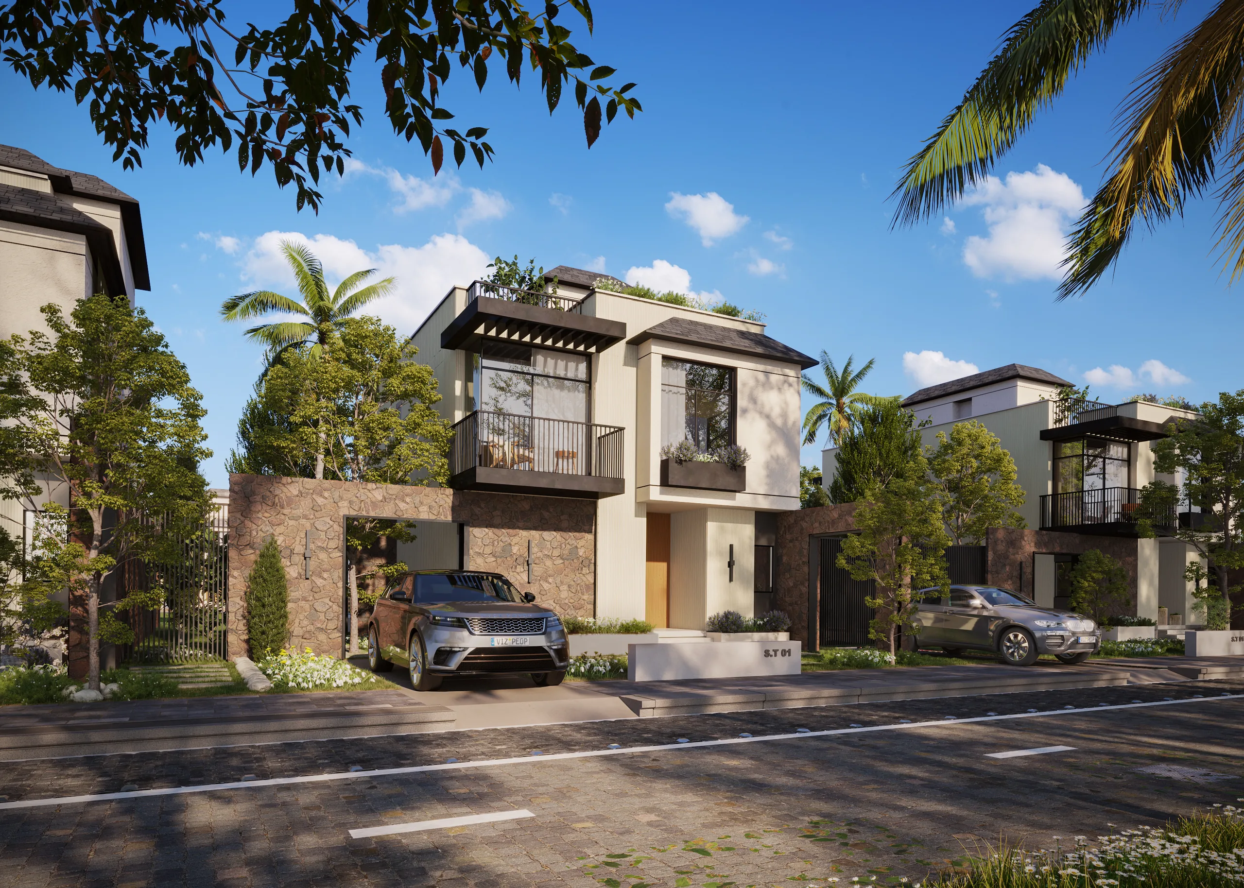 Diplo East architectural visualization