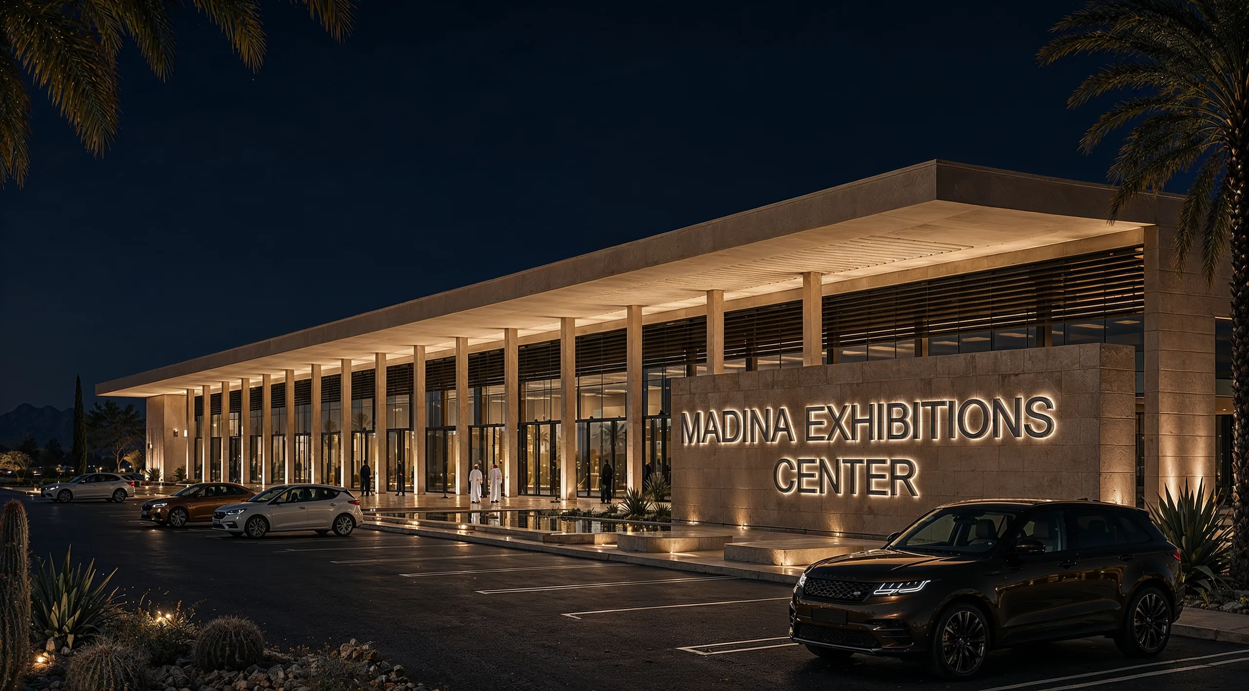 Madina Exhibition Center architectural visualization