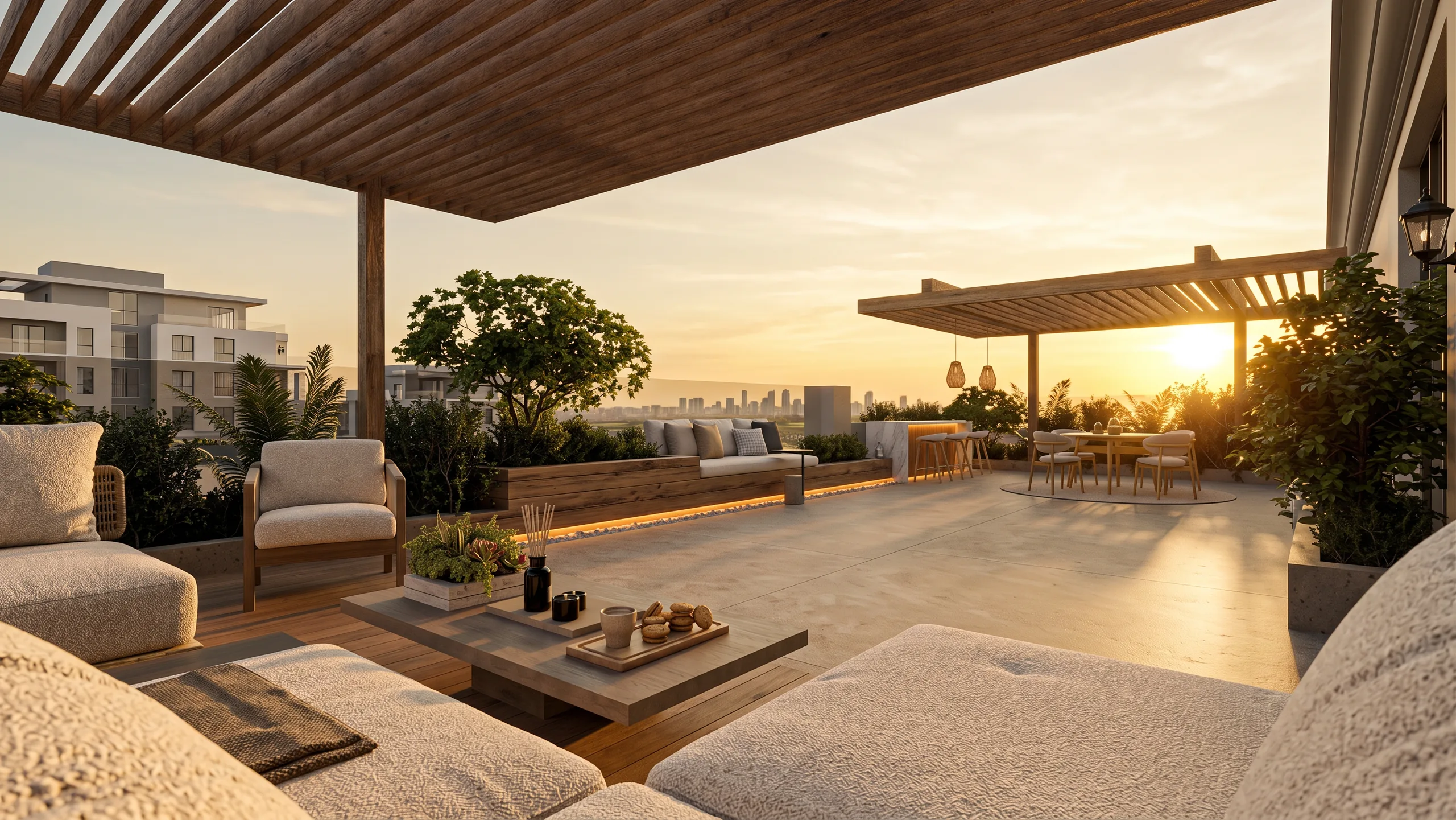 Qandeel Roof architectural visualization
