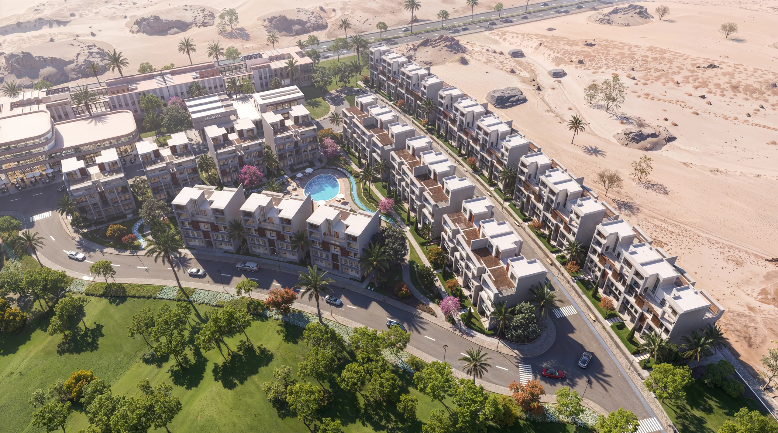 Solay Compound architectural visualization